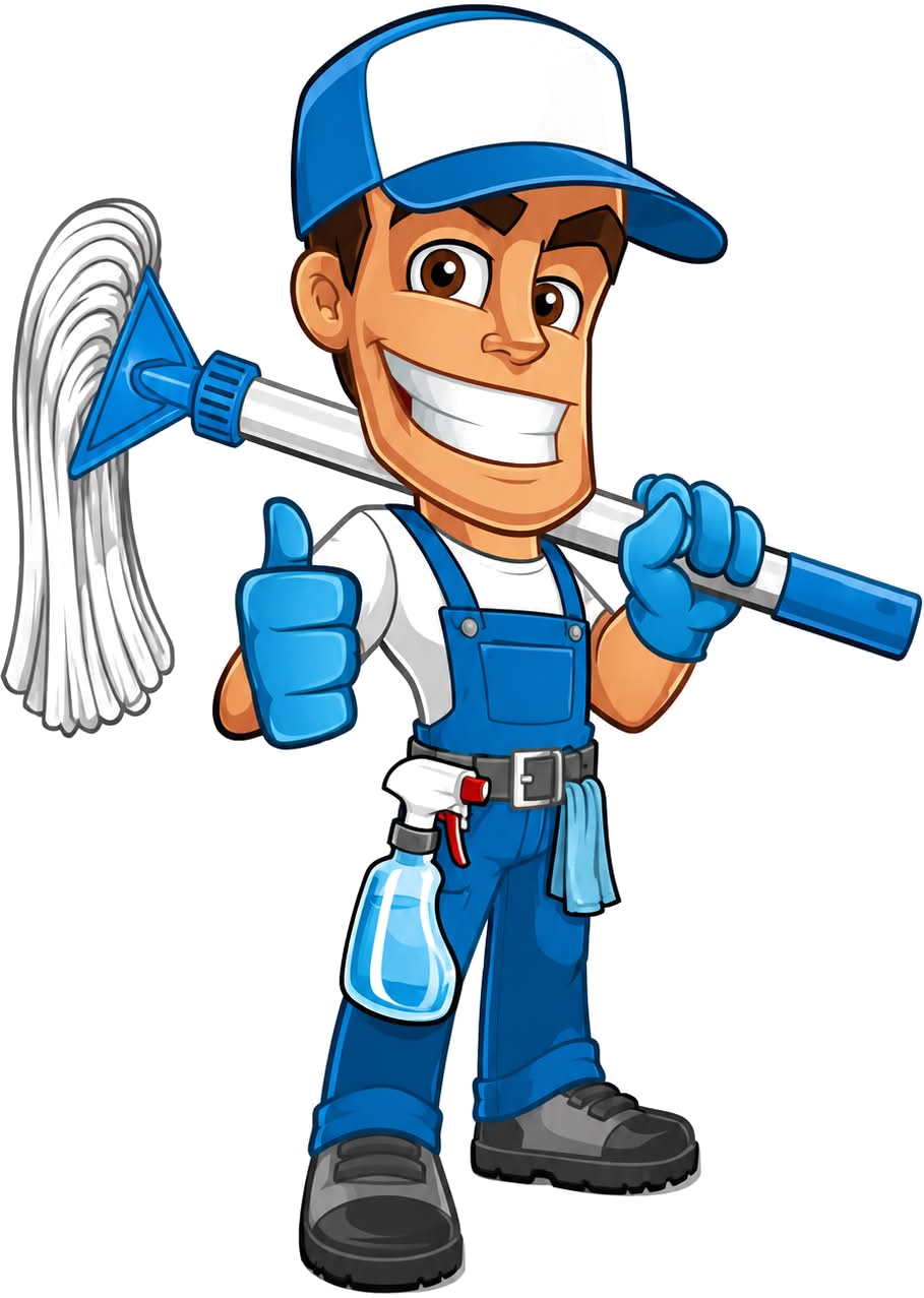 Abell To Do It cleaning mascot