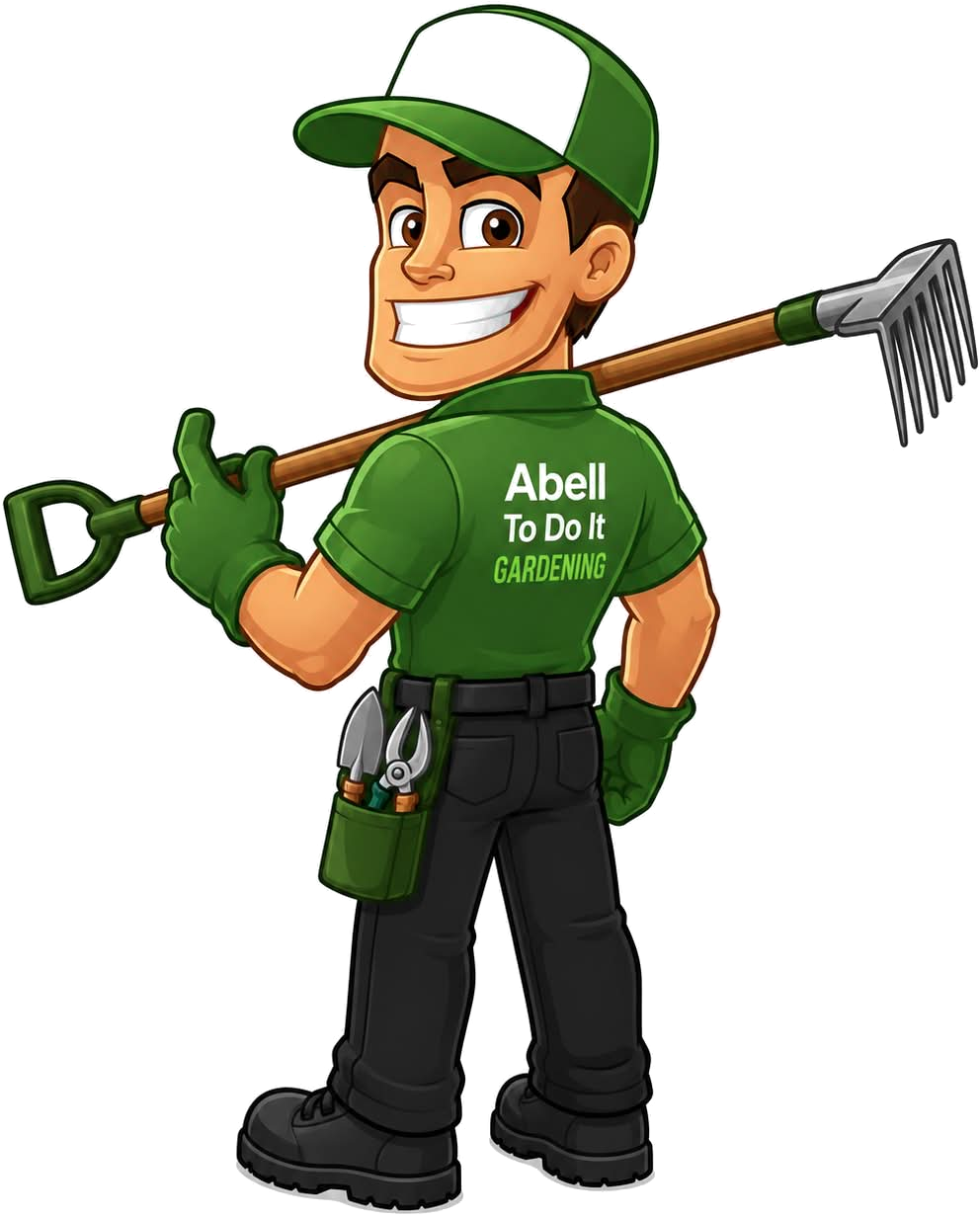 Abell To Do It gardening mascot